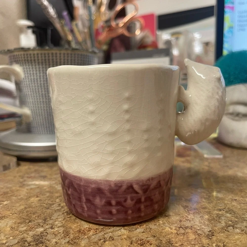 Unique Hedgehog Textured Mug